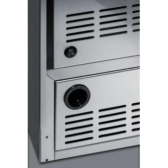 Summit BIM25H32 16 Inch Freestanding and Built-In Ice Maker — thumbnail 3